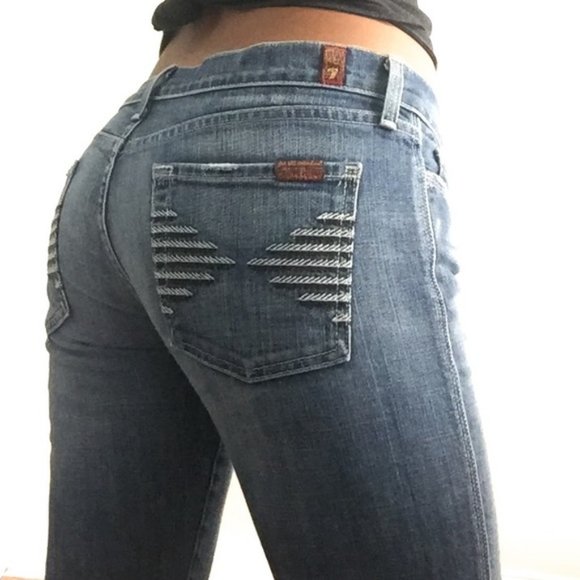 7 For All Mankind Denim - 7 For All Mankind Colette Straight Leg Jeans